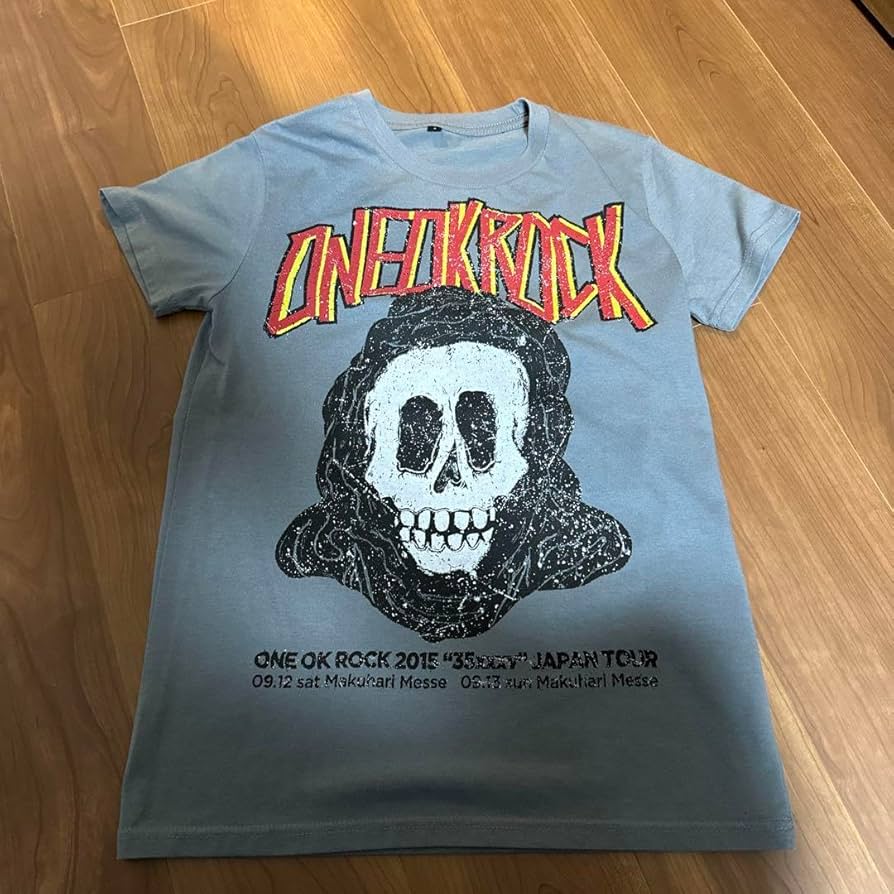 Amazon.co.jp: ONE OK ROCK Tシャツ 2015 35xxxv JAPAN TOUR 幕張